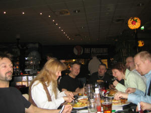 ikke s meget snak, mere spis...